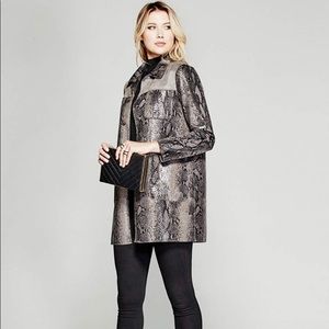 Guess by Marciano “Nessa “Snake Print Coat